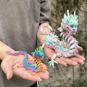 Vashine Ensemble Dragon et Œuf Imprimés en 3D 62cm Jouet Dragon Articulé Flexible PLA Écologique Dragon en Cristal - Product Image 4
