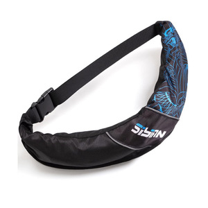 Ceinture de sauvetage gonflable automatique SISIN 75N, flottabilité élevée, tissu Oxford, gilet de sécurité pour adultes, bateau, pêche - Product Image 1