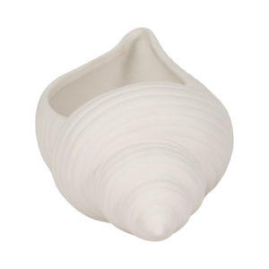 Statuetta in Ceramica Ispirata a Conchiglie, Decorazione Moderna per Bagno, Ufficio, Soggiorno - Product Image 4