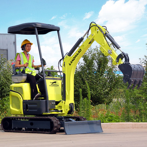 Mini-excavatrice d'usine 1 tonne pour jardin et usage domestique, petite pelle neuve 1000 kg avec accessoires, vente en gros, faible entretien - Product Image 6