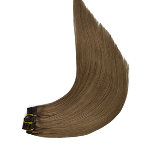 Extensiones de cabello humano virgen de visón Real, Clip de cabello Natural, precio de fábrica, venta al por mayor - Product Image 4