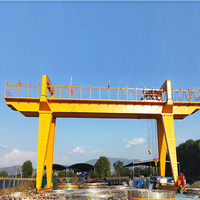 Grue à portique mobile à double poutre de 50 tonnes MG pour grands chantiers de construction temporaires