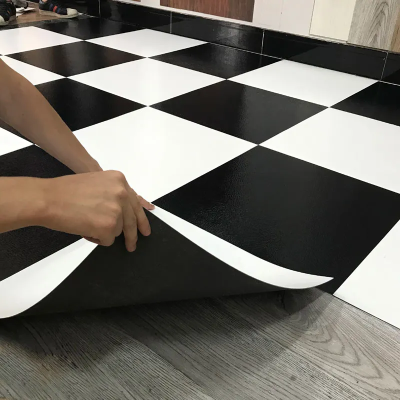 Eco-Friendly Self Stick Floor Vinyl Adhesive, Best Price Pvc Material Vinyl Stickers/