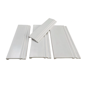 Lightweight PS Skirting Modern <strong>4</strong> <strong>Inch</strong> Simple Design Floor <strong>Baseboard</strong> for Easy Installation - Product Image 2