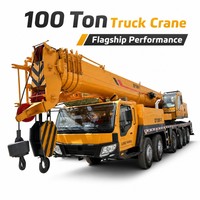 Grúa de Camión Confiable de 100t con Pluma de 49m, en Estado Original Verificado, Venta de Maquinaria Pesada para Construcción