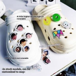 Schoenbedels, decoraties, aanpasbare clogs, clogdecoraties, acryl figuurtjes, schoenbedels - Product Image 4