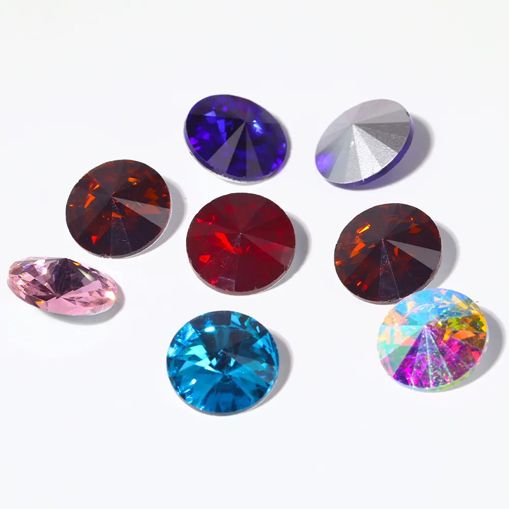 Pedras de cristal de strass k9, pedras de cristal de alta qualidade, rivoos em massa, sem hotfix, fantasias de strass para sapatos