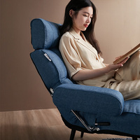 Fauteuil inclinable multifonction pliable Kino OEM ODM pour hôtel, villa, complexe hôtelier, projet commercial, sur mesure, vente en gros, directement de l'usine