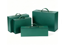 Exquisitas Cajas de Regalo Plegables Portátiles, Bolsas para Zapatos Autoadhesivas, Solución de Empaque Personalizada Universal para Regalos Minoristas