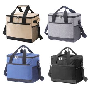 Sac isotherme pour déjeuner en tissu Oxford de qualité supérieure avec logo personnalisé et motif personnalisable - Product Image 3