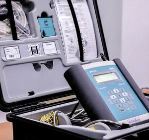 Débitmètre intelligent Emerson Rosemounts Flexim FLUXUS G601, débitmètre à ultrasons portable pour gaz - Product Image 1