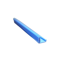 Perfiles de Extrusión de PVC/PE/NYLON/ABS/PC, Perfiles de Plástico para Ventanas/Puertas, Material de Construcción, Grosor Personalizado, Moderno
