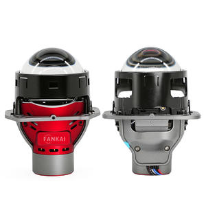 Faros Delanteros LED de Aluminio de 3 Pulgadas y Alta Potencia (60W), AFS, Doble Lente Bi-xenón, Sistema de Iluminación Delantera Adaptativo para Automóviles - Product Image 3