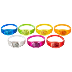 Pulseras Luminosas LED Activadas por Sonido para Conciertos y Fiestas, Venta al Por Mayor - Product Image 1