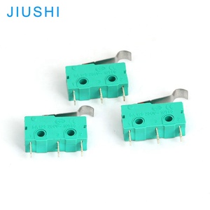 Micro interruptor Kelly <span class=keywords><strong>de</strong></span> <span class=keywords><strong>3</strong></span> pines, 1NO, 1NC, mini interruptor <span class=keywords><strong>de</strong></span> límite, punto <span class=keywords><strong>de</strong></span> plata verde, China - Product Image 3