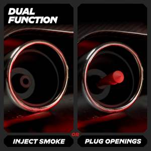 Adaptadores 2 en 1 <span class=keywords><strong>AutoLine</strong></span> Pro Premium Cone Plugs |   Máquina de Humo para Pruebas de Fugas en Automóviles |   CarbonNitrile |   Diseño Patentado |   Hecho a mano - Product Image 3