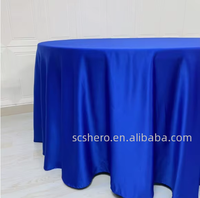 Maßgefertigte Satin-farbene Dicke Tischdecke für Hochwertige Veranstaltungsorte Bankett- und Hochzeitstische