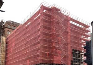 Mejor precio HDPE Orange Grid Mesh andamio red malla 100gsm 150gsm Red de Seguridad de construcción - Product Image 5