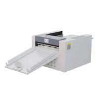 Machine à plier, à perforer et à indenter à lignes pointillées entièrement automatique numérique à grande vitesse NC-350