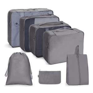 Cubos de Embalaje de Lujo para Viaje, de Alta Calidad, Ligeros, de Compresión, de Tela Oxford, con Cremalleras, Logotipo Personalizado, Venta al Por Mayor - Product Image 4