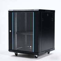 Armoire réseau murale ou sur pied double usage de 0,8 m, 19 pouces, 800*600*450 mm, en acier laminé à froid SPCC, en stock.