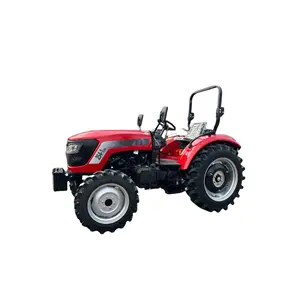 LingkeChina factory 4wd wheel 30hp 35hp 40hp 50hp 60hp 70hp 80hp 90hp 100hp 120hp 140hp 180hp farm tractor with optional parts