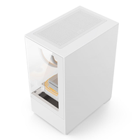 Casing PC Gamer Mid-tower MicroATX/ITX yang Dapat Disesuaikan dengan USB3.0 dan Kaca Tempered