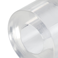 Classic Clear Acrylic Plastic Sign Standoffs-Fasteners for Secure Signage Hardware Fixing