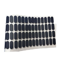 Deon02 — bandes adhésives antidérapantes pour les pieds, accessoires ronds, souples, en caoutchouc et silicone, pare-choc carré, tampon pour les pieds, 3m