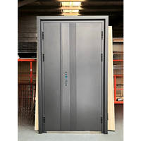 Puerta Cortafuego de Alto Rendimiento de 45 Minutos para Proyectos de Edificios Comerciales, Resistente a Balas, Puerta de Corredor Plana de 45 Minutos