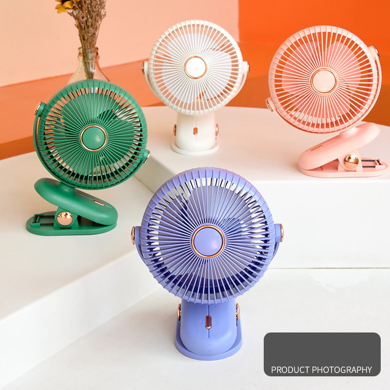 Mini Ventilatore Portatile USB – 3 Velocità, Batteria Ricaricabile 2000mAh, Compatto