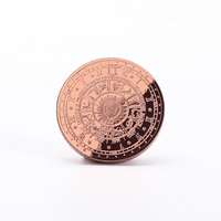 Créez Votre Propre Pièce de Monnaie Souvenir Personnalisée Logo Double Gravure 3D Pièce de Jeu Jeton Métal Argenté Pièces Commémoratives
