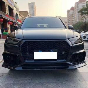 Kit carrosserie de pare-chocs avant sport Audi Q5/Q5L 2018-2020 avec feux antibrouillard, installation par vis, ajustement universel - Product Image 5
