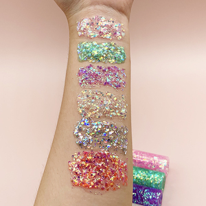 Pot d'emballage de 35ml de gel pailleté cosmétique pailleté poudre pailletée <span class=keywords><strong>maquillage</strong></span> pour cheveux visage corps art décoration - Product Image 4