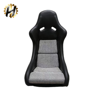 Poggiatesta Universale HZ per Sedile Auto Sportivo in Pelle PU Nera Impermeabile, Compatibile con Recaro - Product Image 4