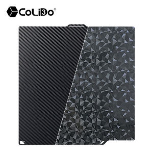 Plaque de construction 260x271mm pour imprimante 3D au carbone Elegoo Centauri Plate-forme en acier à ressort <span class=keywords><strong>PEY</strong></span> PEO PEI - Product Image 1