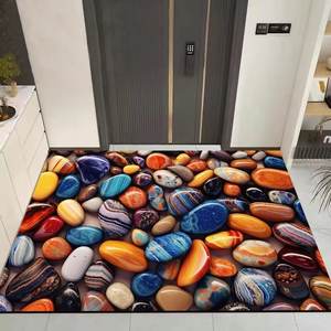 <span class=keywords><strong>Tapis</strong></span> de <span class=keywords><strong>porte</strong></span> imprimés antidérapants pour l'entrée de la maison, <span class=keywords><strong>tapis</strong></span> de sol en terre de diatomée pour zone boueuse - Product Image 2