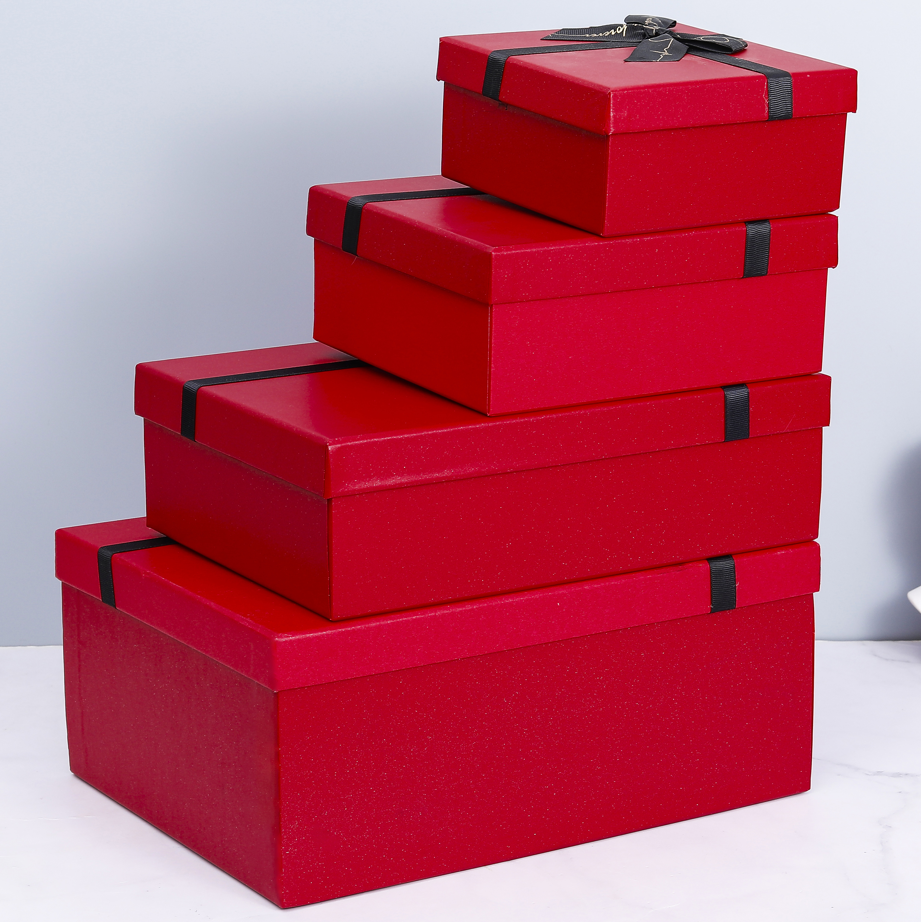 Top y pantalón rojos