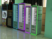 Máquinas Expendedoras de 5 Niveles para Snacks y Bebidas, Máquina Expendedora Personalizada de Cosméticos y Pestañas, Máquina Expendedora Automática de Productos de Belleza