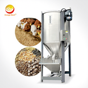 オルメ鶏飼料ミキサー機1000kg/h粉砕機牛畜豚家禽動物飼料ミキサー価格 - Product Image 1