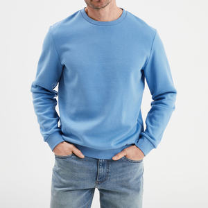 Sweat-shirt à col rond imprimé brodé pour homme, 100% coton, tissu éponge, couleurs personnalisées, personnalisation de la marque, grande taille, respirant - Product Image 6
