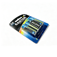 Pilas Secas AA LR6 AM3 1.5V Alcalinas en Blister, Paquete de Pilas Secas para Control Remoto, Juguetes y Linternas