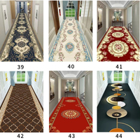 Ekstra büyük Modern makine yapımı Retro koşucu halı ev egzersiz namaz için dayanıklı 4-5mm Polyester koridor halı koridor oturma