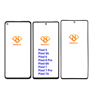 NOVECEL - Lente de Vidrio Exterior para Google <span class=keywords><strong>Pixel</strong></span> 8A, 8, 8Pro, 7Pro, 7A, 6, <span class=keywords><strong>6A</strong></span>, <span class=keywords><strong>7</strong></span>, 5, 5A, con Panel de Pantalla OCA Goose, Repuesto - Product Image 1