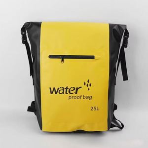 Sac à dos de sport imperméable - Sac étanche en PVC adapté à la plongée, à la dérive et à la natation, sac à dos léger et durable - Product Image 5