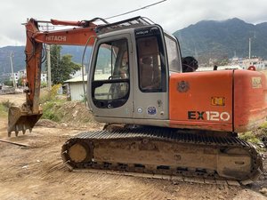 Moteur japonais original utilisé Hitachi120 Excavator Machinery d'occasion 12 tonnes Diggers Hitachi Zx120 - Product Image 2