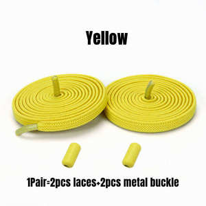 High Quality Polyester Stretch Tieless Elastic No-Tie Magnetic Shoe <b>Laces</b> for Adults - Product Image 3
