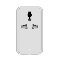PUJIMAX Worldplug Prise internationale Adaptateur convertisseur universel vers Royaume-Uni Prise murale USB intelligente Chargeur de voyage avec port USB Type-C