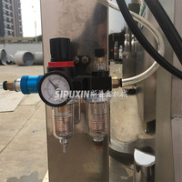 Sipuxin Mini disperseur de type pneumatique vertical Émulsifiant homogénéisateur de laboratoire à haut cisaillement homogénéisateur mélangeur