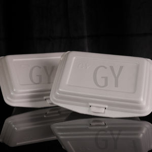 Food Box Single-use Foam Containers Takeout Foam <b>Boxes</b> Disposable Food Packaging Flat Grid Box Three-Compartment Box <b>Meal</b> <b>Boxes</b> - Product Image 1